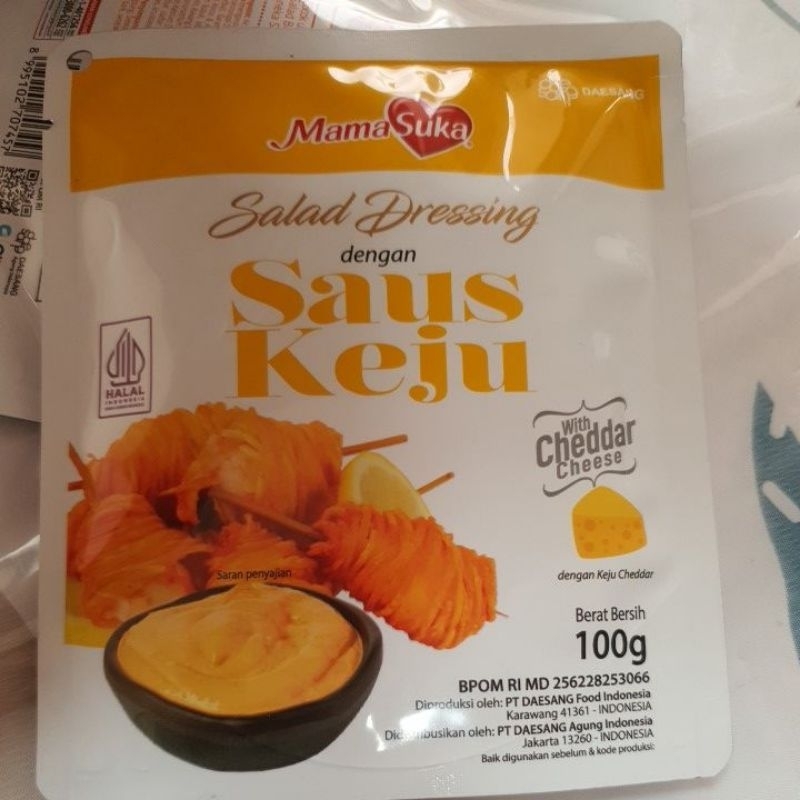 

Saus Keju Mamasuka 100gr