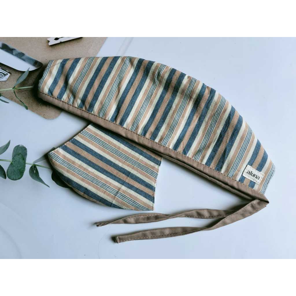 Topi dokter / Scrub hat / Surgical cap / Headcap motif Lurik