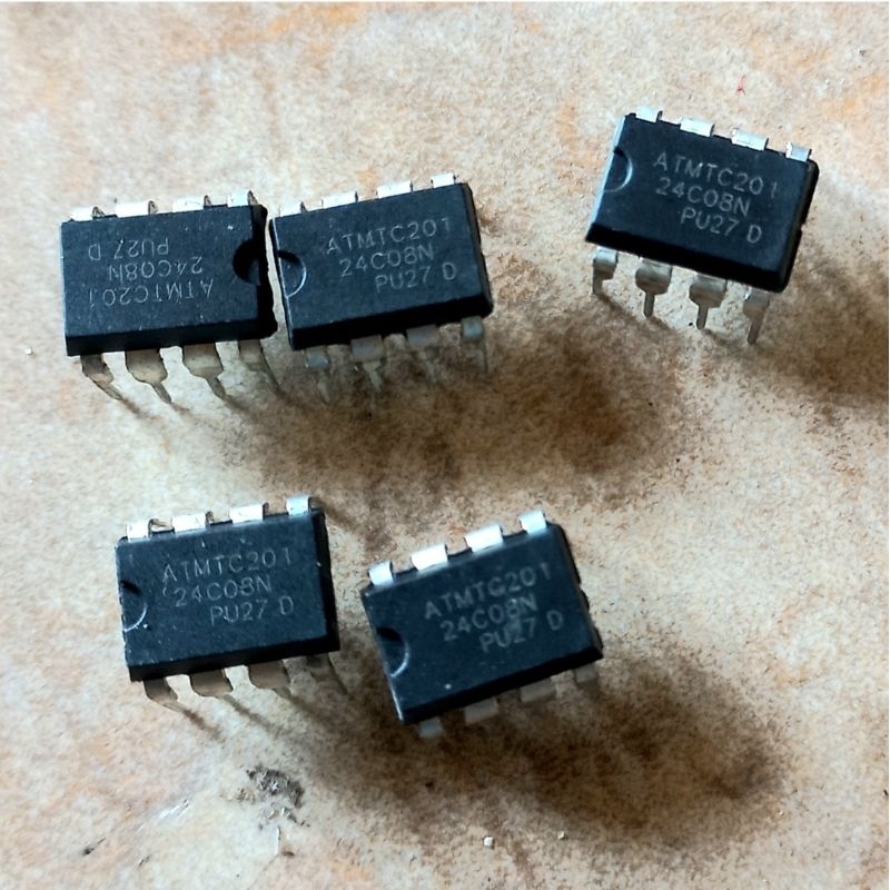 IC EPROM EEPROM MEMORY 24C08 ATMEL 24 C 08 memori