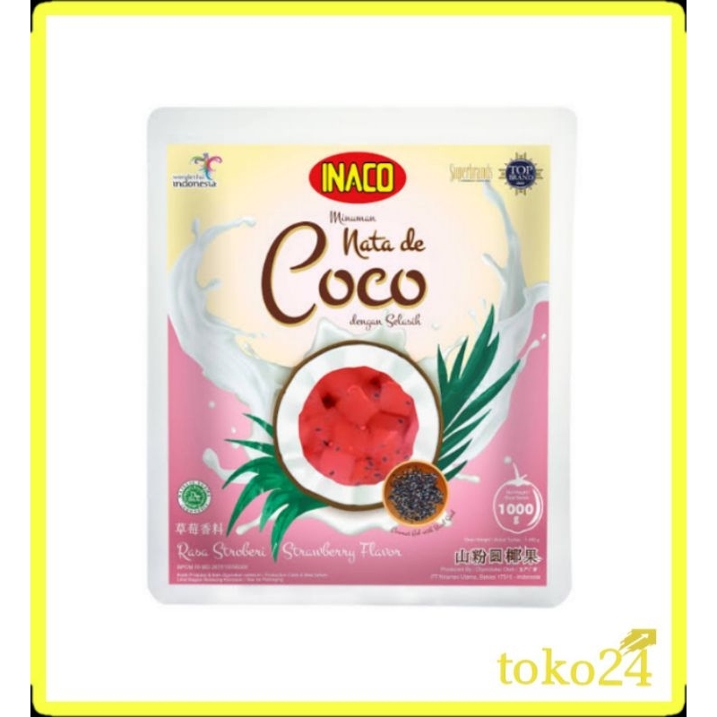 

Inaco Nata De Coco Dengan Selasih 1 kg