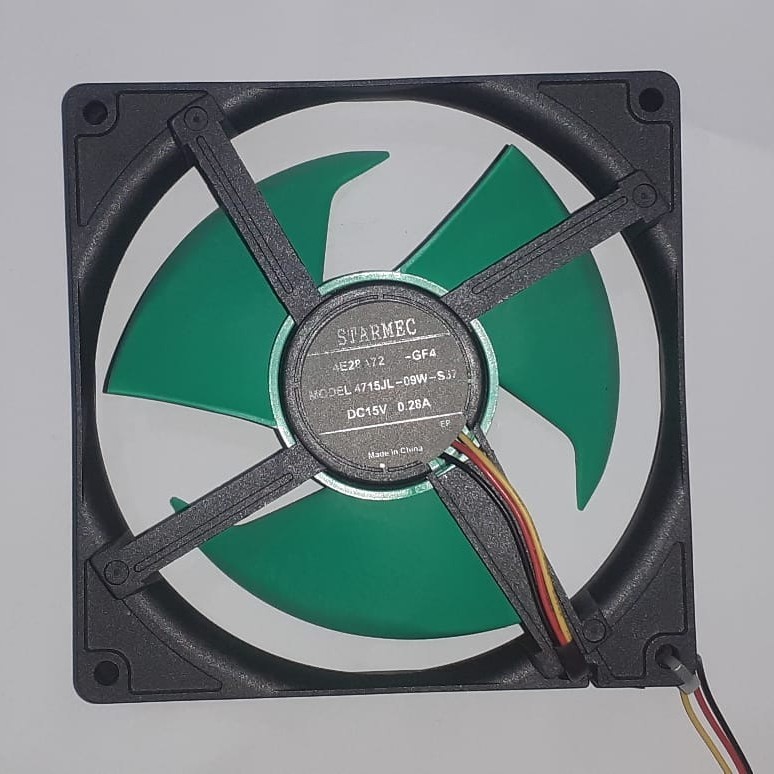 Motor Fan Kipas Kulkas Panasonic Sharp Inverter DC15V 0.28A 3 Kabel