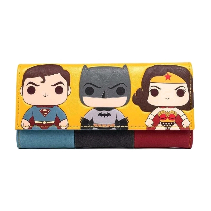 Loung3fly Funko Pop DC Comics Super Trio Wallet