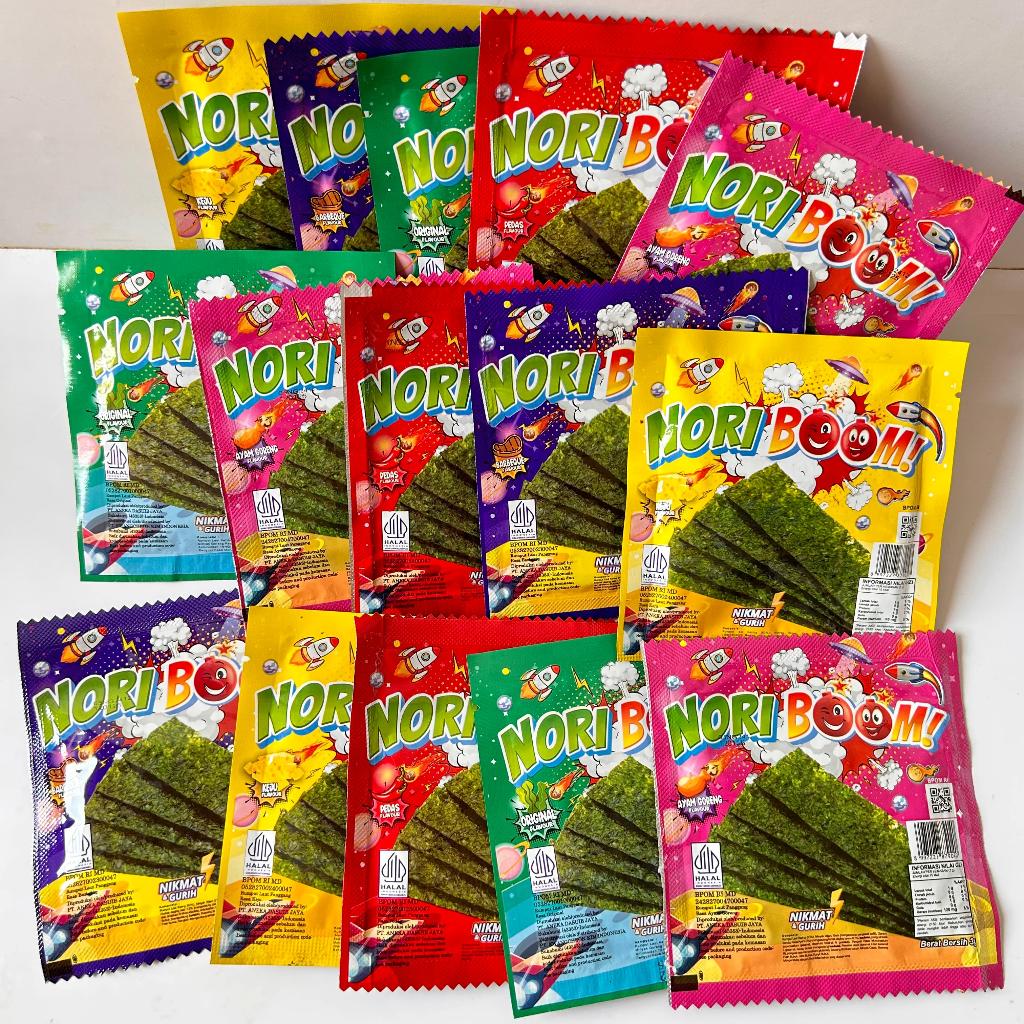 

NORIBOOM SNACK RUMPUT LAUT 5 VARIAN RASA