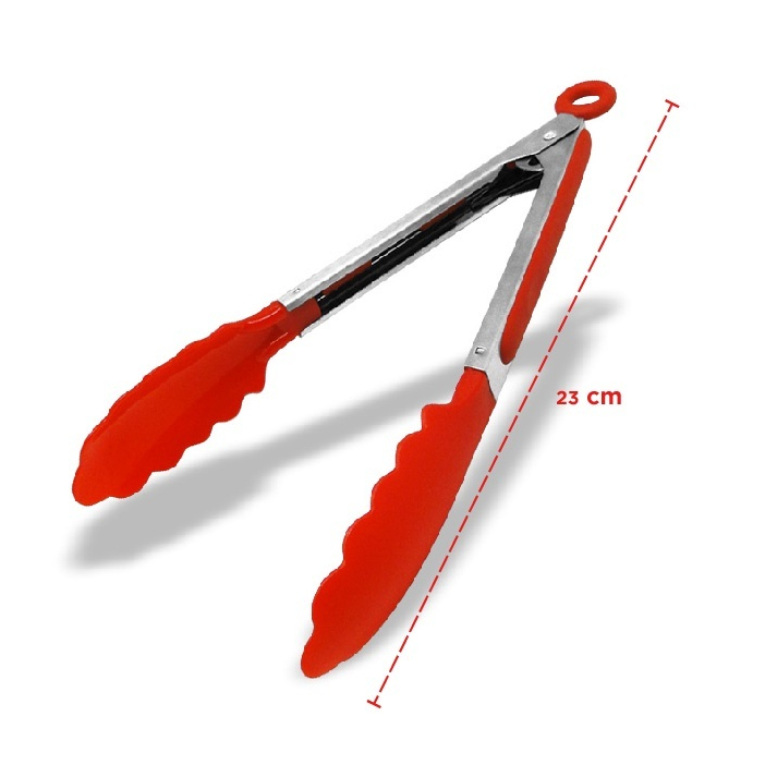 Penjepit makanan / Capitan kue, gorengan Silikon Anti panas / Capitan Makanan Tahan Panas