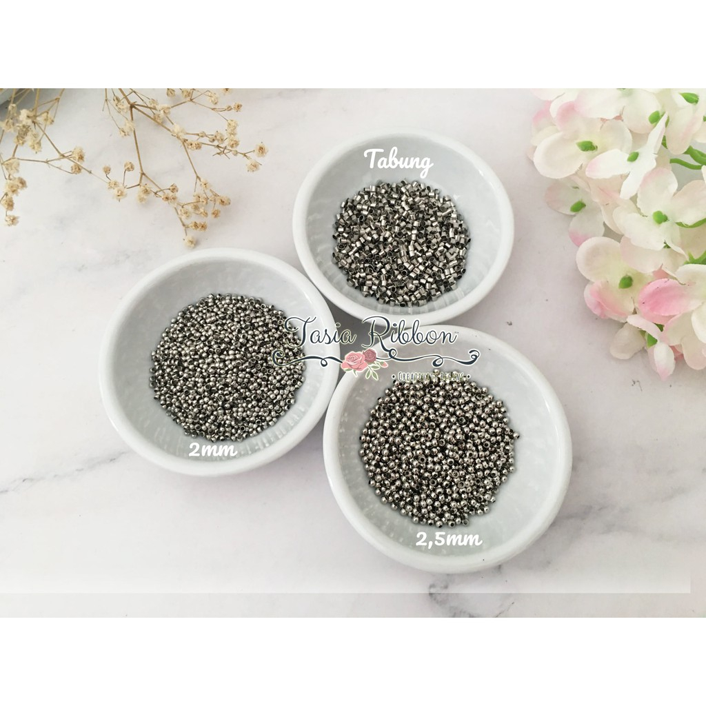 Stopper Merica & Stopper Tabung  (bahan kalung gelang)