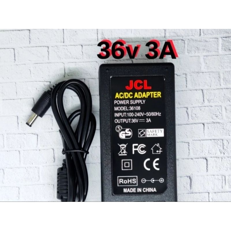 adaptor 36v 3a