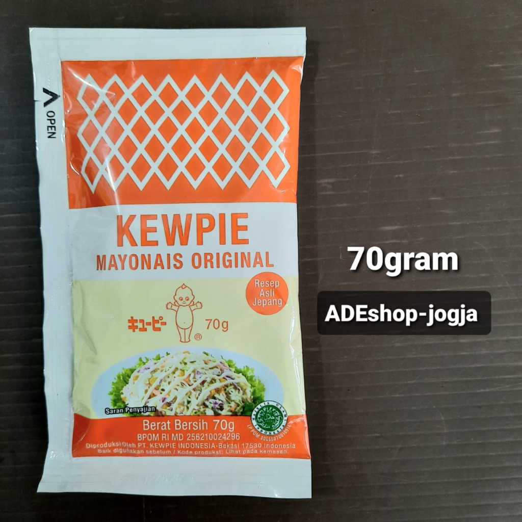 

Kewpie Original Mayonnaise 70 gr best mayo japan ori mayonais