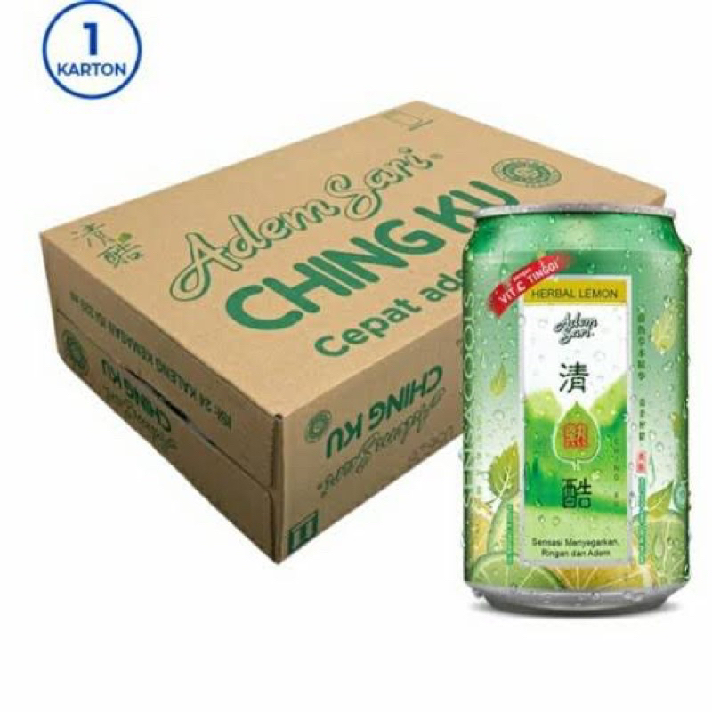 

ADEM SARI CINGKU KALENG 320 ML.ISI 24 PCS