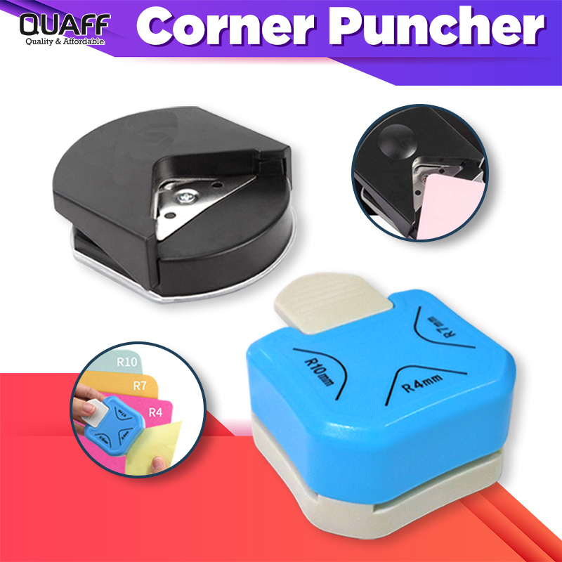 

3in1 R4-R7-R10 Corner Rounder Puncher untuk Foto, Kartu, Kertas Rounder Kertas Puncher