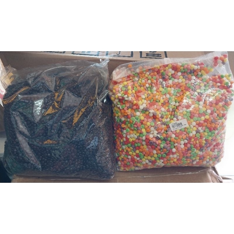 

choco chips rainbow atau original coklat berat 1kg