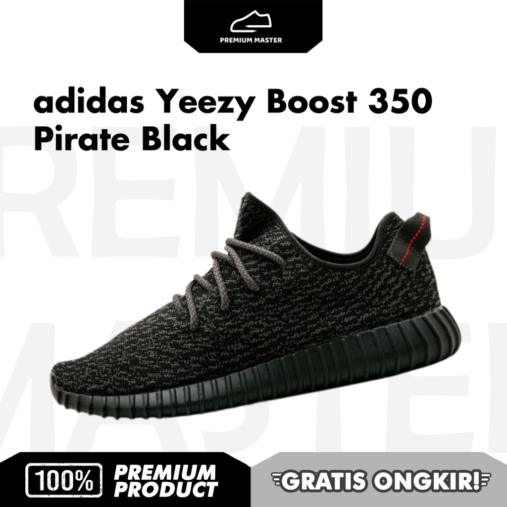 adidas Yeezy Boost 350 Pirate Black