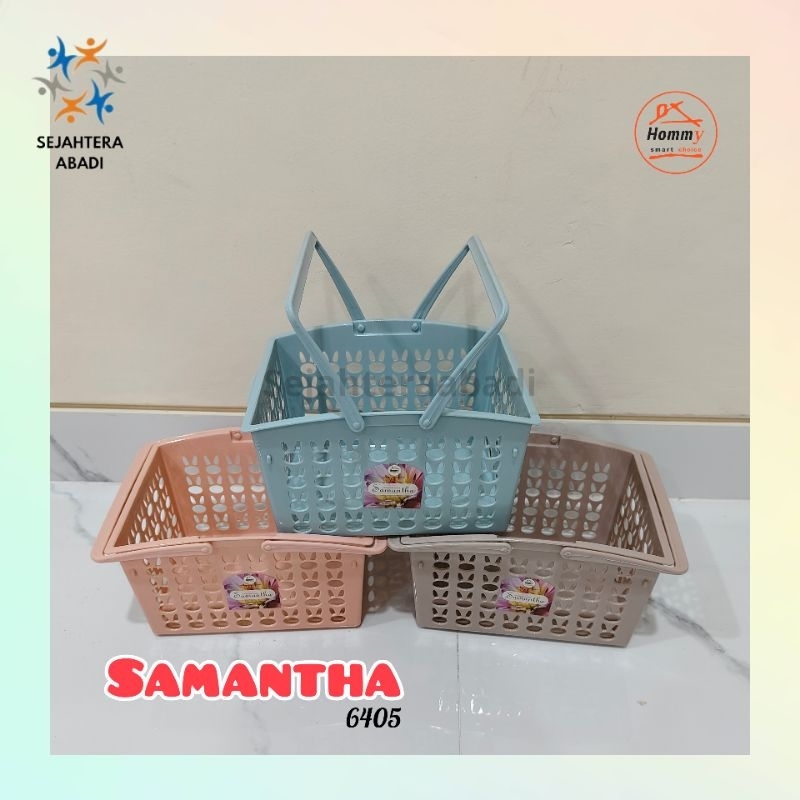 Keranjang serbaguna Samantha / Keranjang mini Samantha / Keranjang multifungi mini Samantha Hommy - 