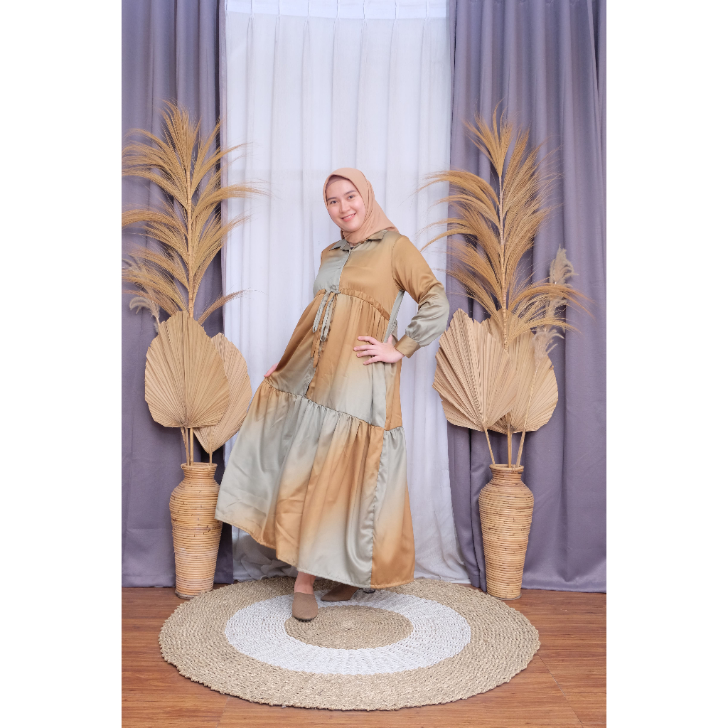 De Farah - Dee Yellow Gamis - Daily