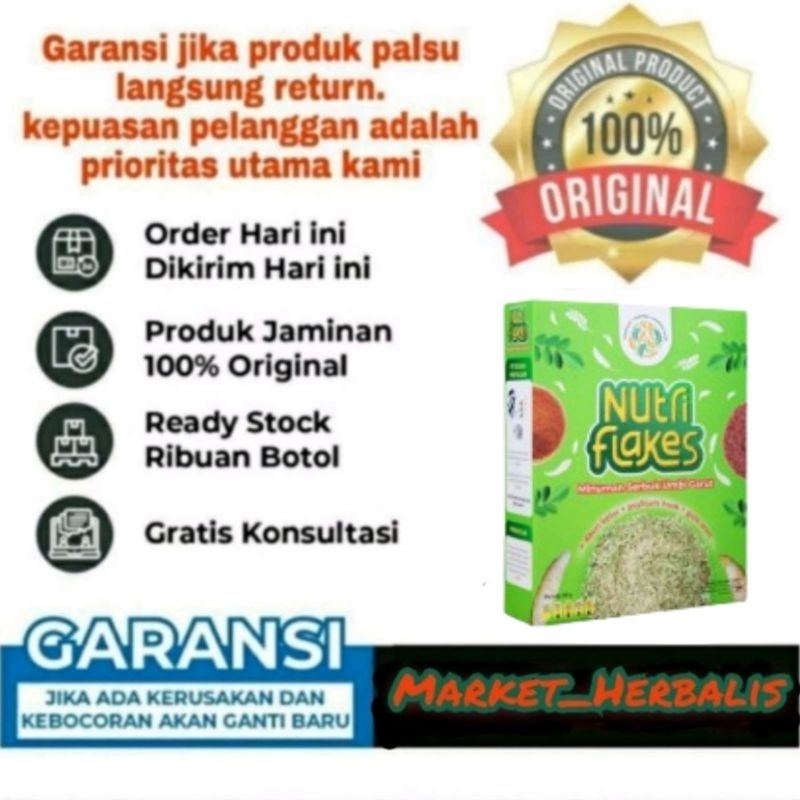 NUTRIFLAKES ASLI OBAT MENGATASI ASAM LAMBUNG & MAAG SEMBUH