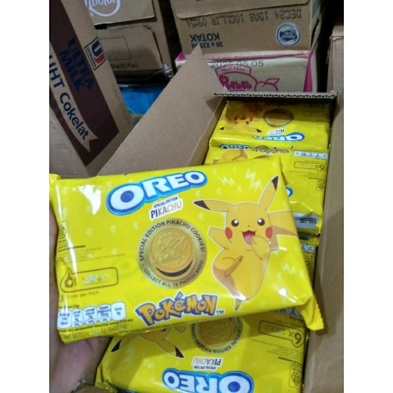 

OREO POKEMON RASA CHOCO BANANA - LIMITED SPECIAL EDITION