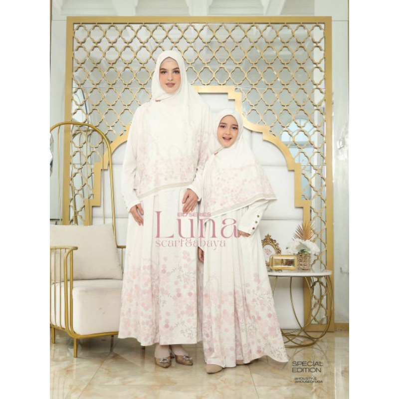 GAMIS LUNA MOM (GAMIS SAJA) EID SERIES BY HOUSE OF UGA // GAMIS SYARI MOTIF