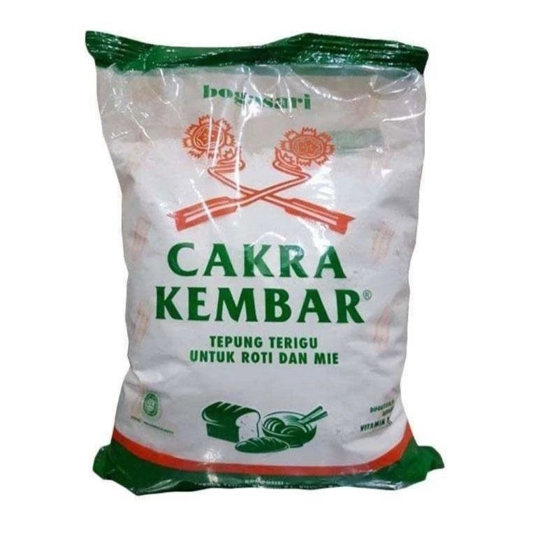 

cakra kembar tepung terigu 1 kg