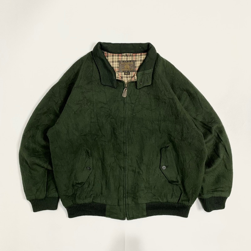 Vintaige Club Harrington Wool Jacket