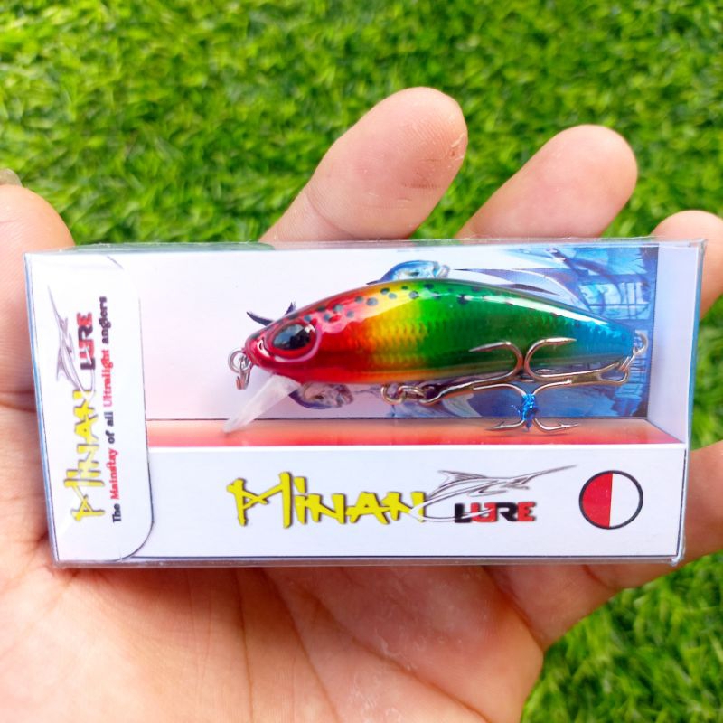 UMPAN MINOW CASTING 6,5GR NEW GEMOII CERRIES (MINANG_LURE) Ultralight casting