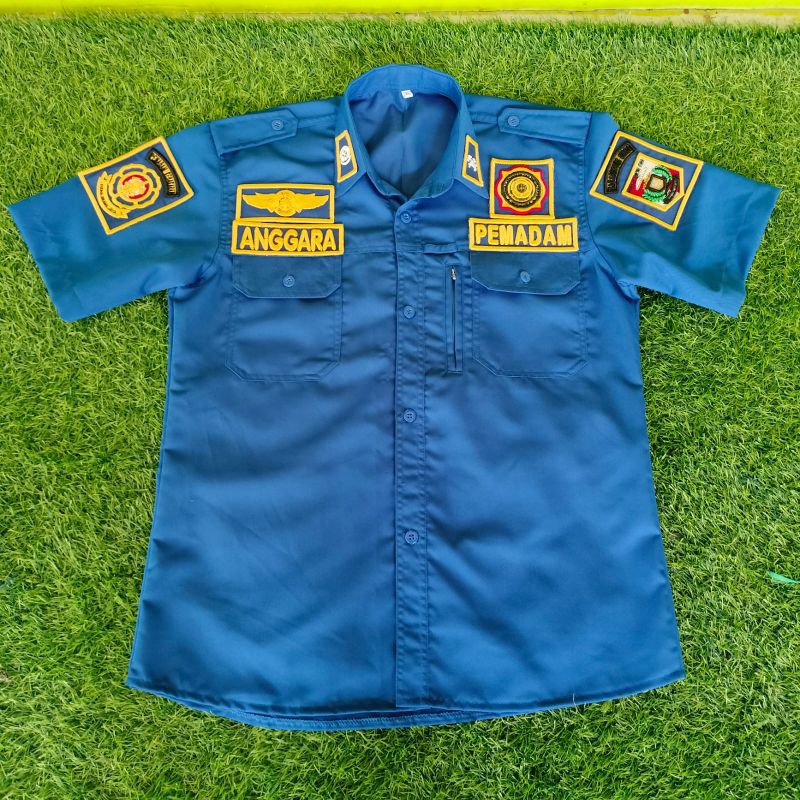 kemeja pdh pemadam/damkar