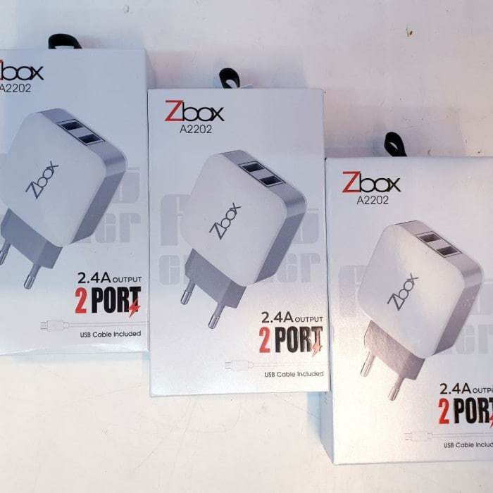 CHARGER ZBOX 2.4A A2202 | MICRO | TRAVEL CHARGER | CHARGER MURAH | FAST CHARGE | TERLARIS