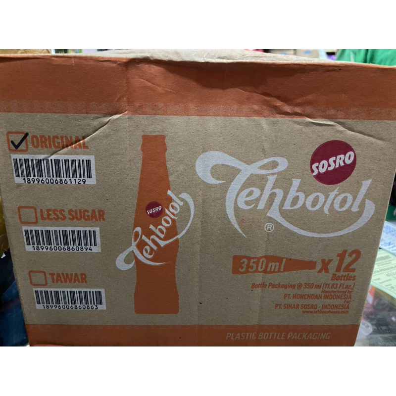 

PERDUS Teh Botol 350 ML Isi 12
