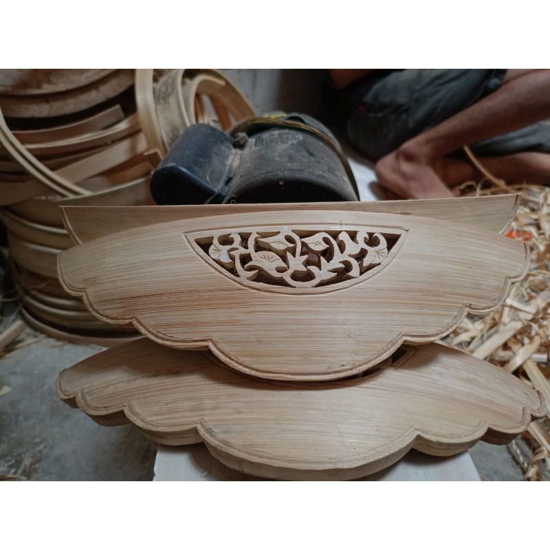 kaki sangkar murai motif bunga