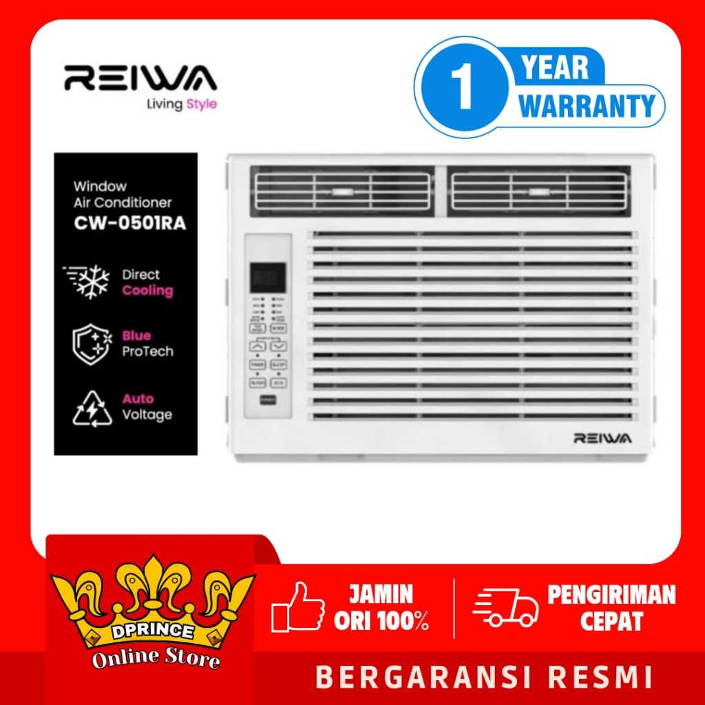 REIWA AC Window 1/2 PK CW-0501RA 0,5 PK