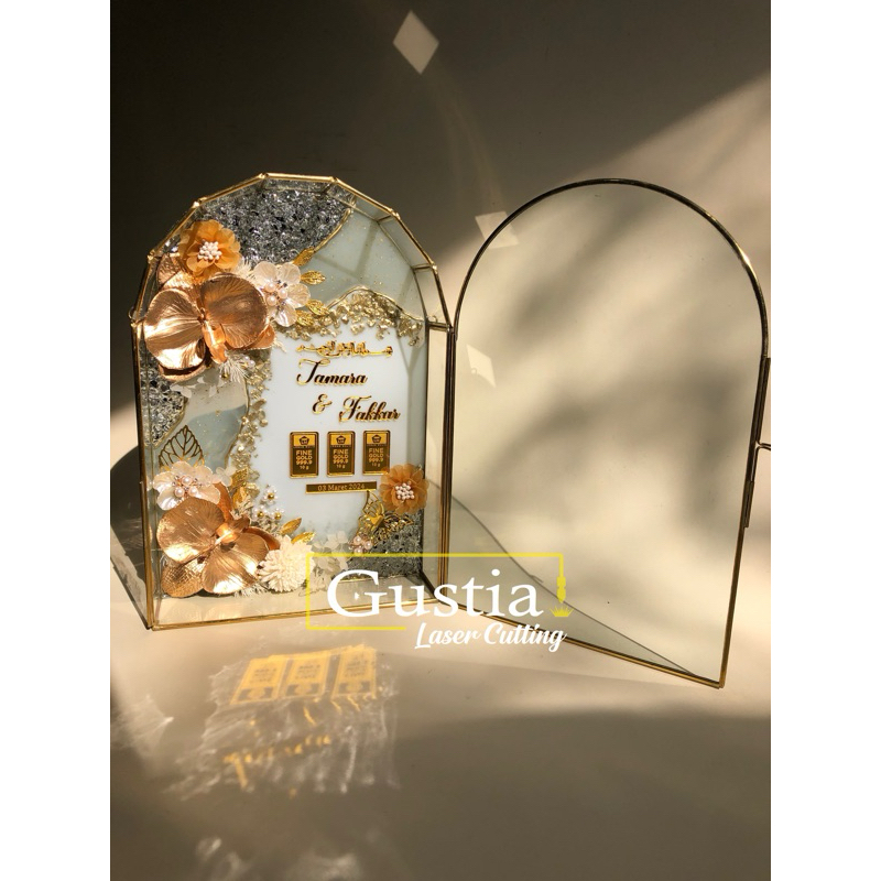 Resin Mahar | Mahar Resin Geode | Simbolis Nikah | Seserahan Perkawinan | Wedding Simbolis | Simboli