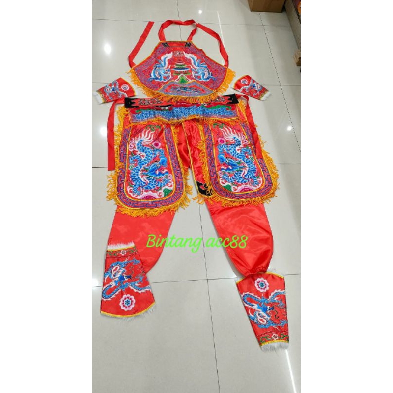 baju tatung/ oto / otto- naga - merah - taiwan - g24