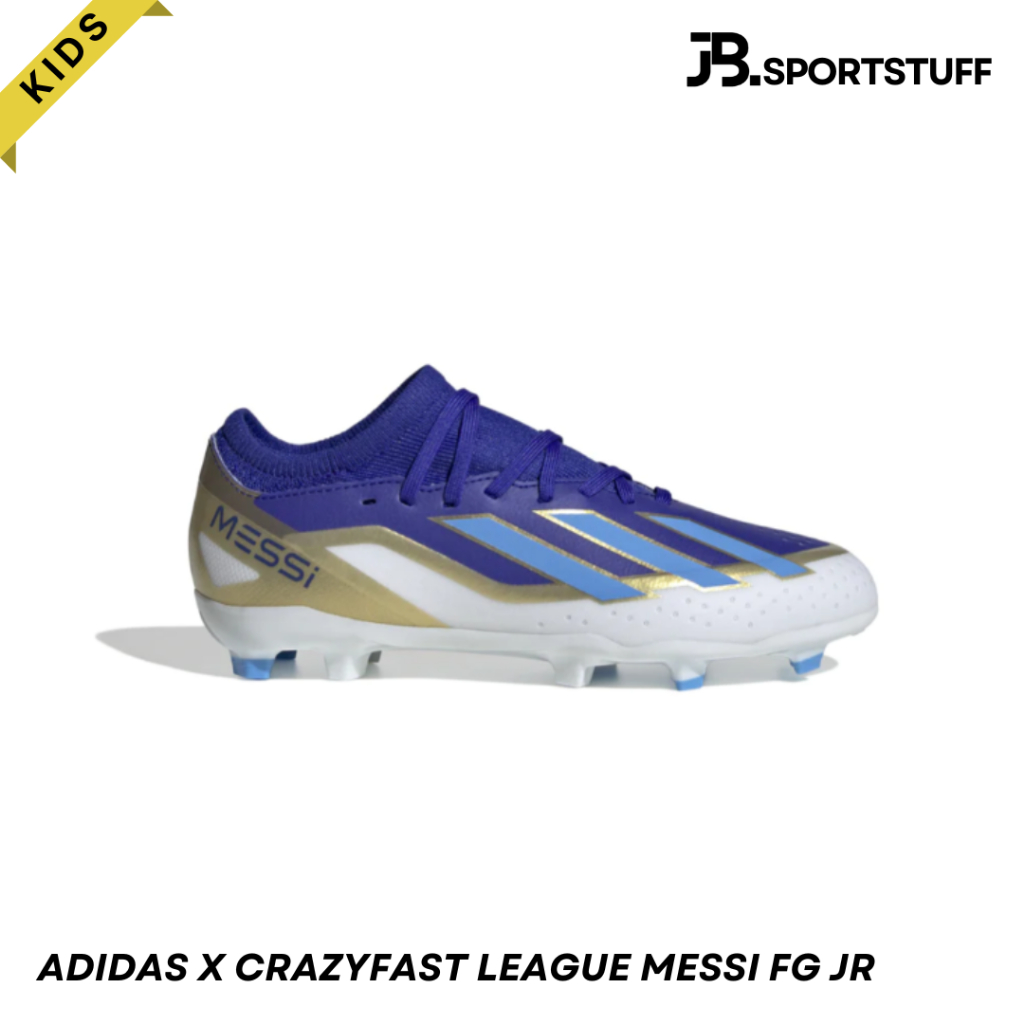 ADIDAS SEPATU BOLA ANAK X CRAZYFAST LEAGUE MESSI FG JR ID0714 ORIGINAL 100 % / SEPATU BOLA ANAK ADID