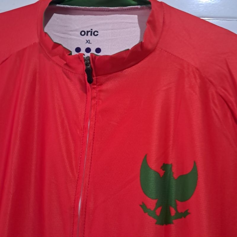 preloved jersey sepeda oric mtb roadbike murah original like new 2x pakai size xxl
