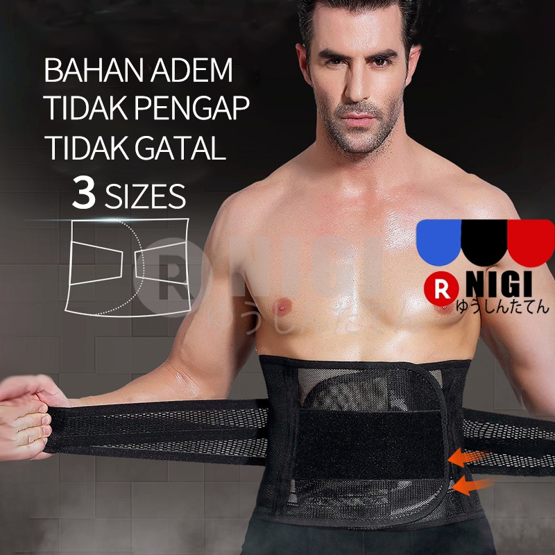 NIGI Korset Pria/Korset Cowok Pengecil Perut - Korset Laki-Laki