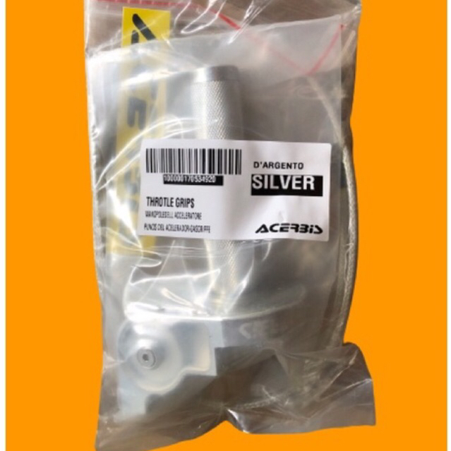 Gas spontan acerbis original - gas kontan acerbis - gas tembak acerbis - throtle grip acerbis