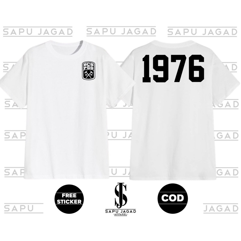 KAOS BCSXPSS 1976 // KAOS PSS SLEMAN Versi Putih