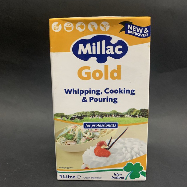 

Ready stock Millac Gold Whipping Cooking Cream 1 ml 1L 1 Liter whip whipped Q52