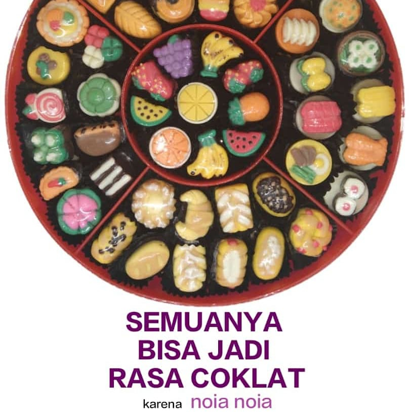 

Cokelat Coklat Karakter Kartun Toples Candy Tray isi 5