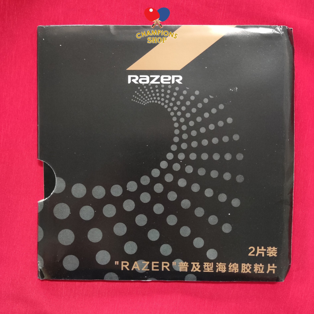 READY CHAMPS Razer Karet Rubber Polos Bet Bad Bed Bat Pingpong Tenis Meja Table Tennis
