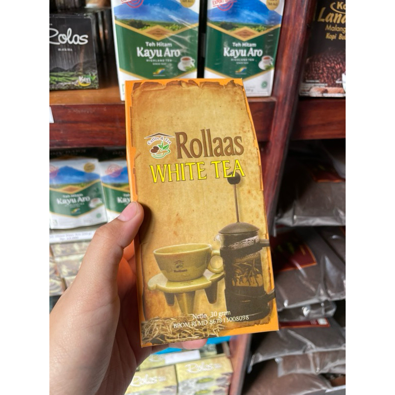 

ROLLAAS WHITE TEA 30gram 10gram