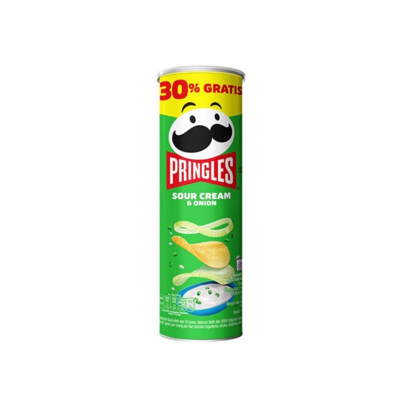 

Pringles Potato Crisps Sour Cream n Onion 102gr