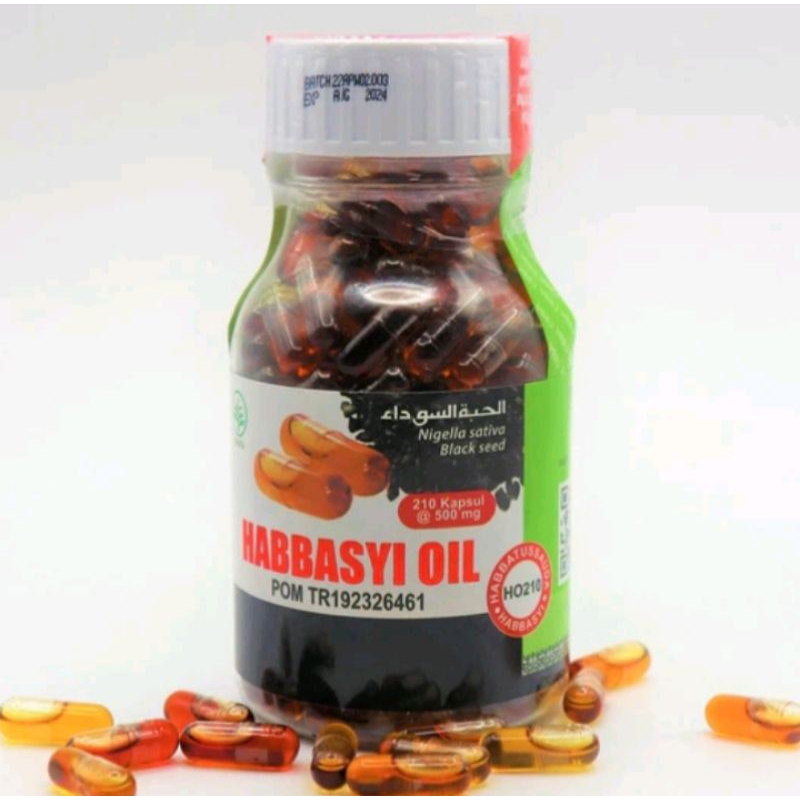 Habbasyi oil habbasyi oil 210 kapsul habbasyi oil 100 kapsul habbasyi oil 75 kapsul habbasyi oil ori