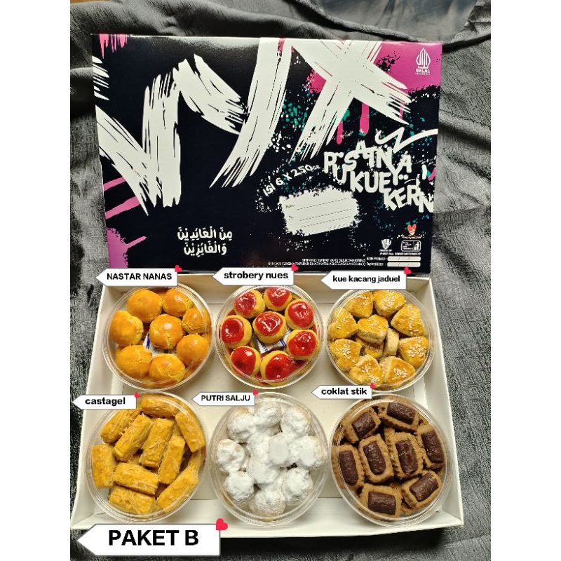 

PAKET KUKER 6PCS+BOX