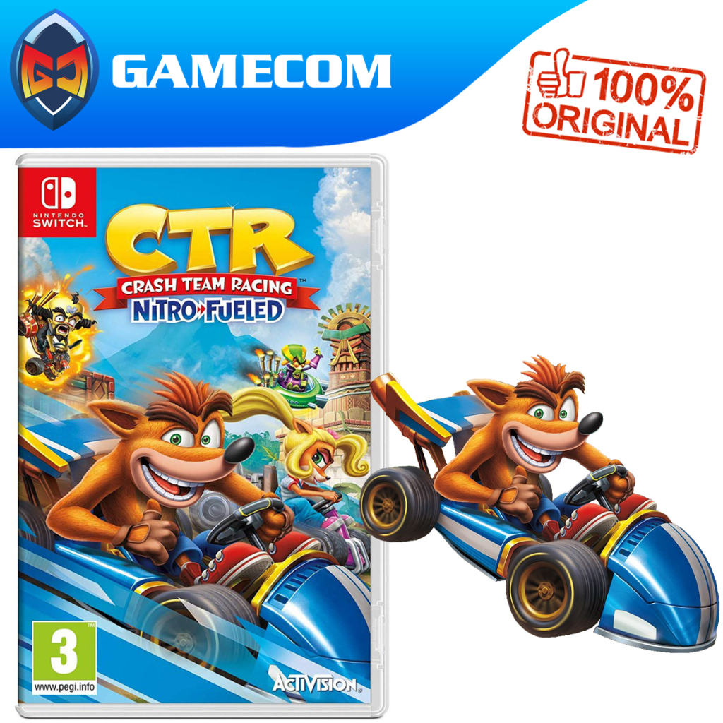 CTR Crash Team Racing Game Nintendo Switch