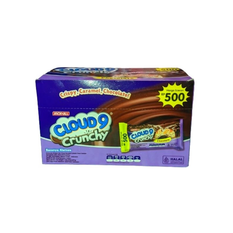 

Coklat Caramel CLOUD9 1box (24pcs) 168g