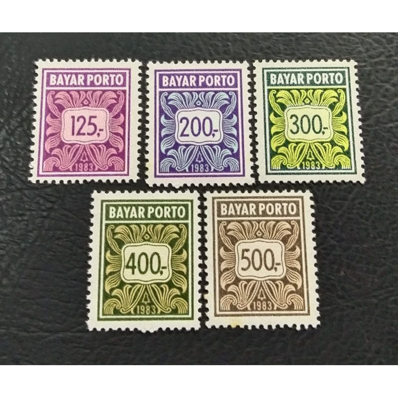 

Prangko Lawas RI Set Lengkap Seri Bayar Porto 1983