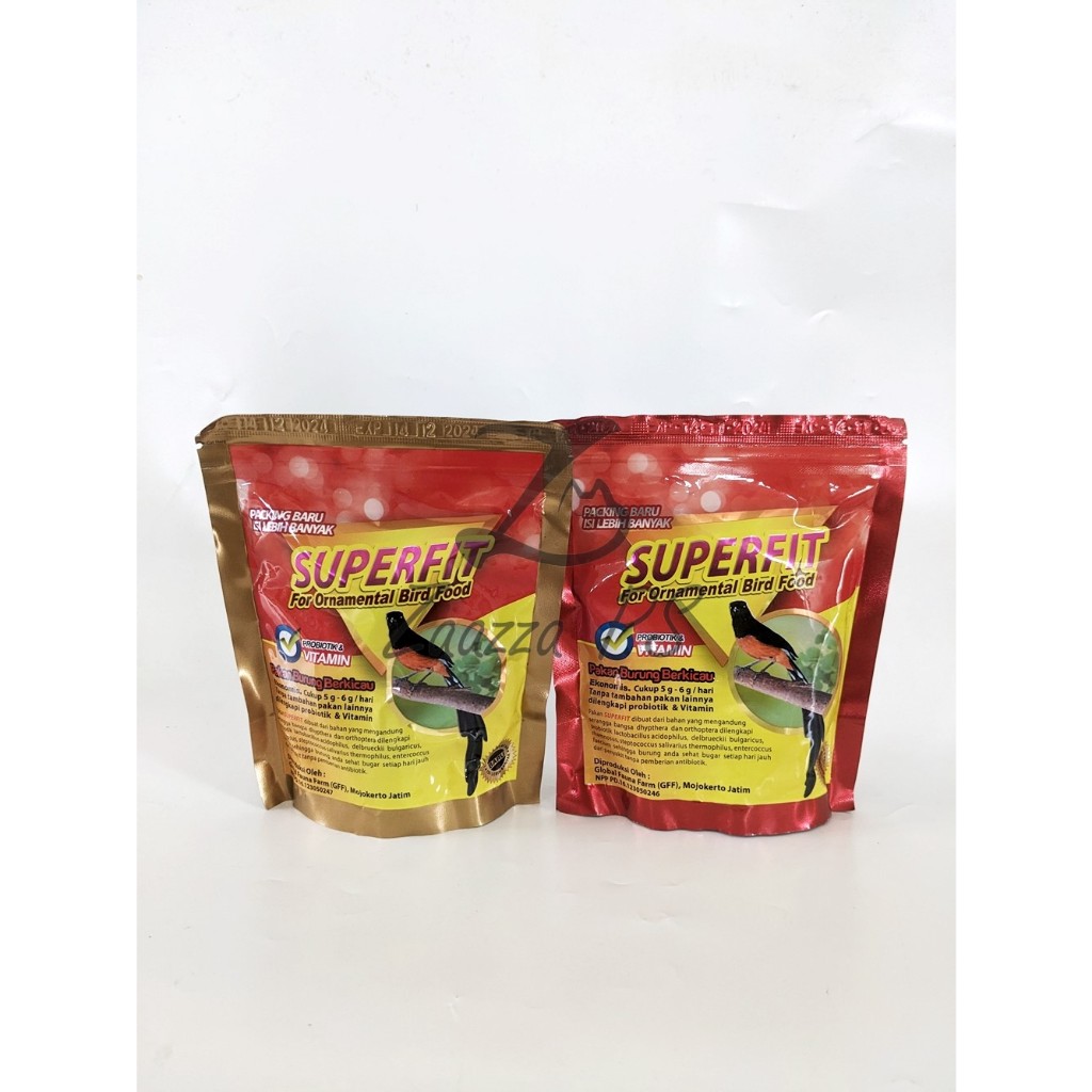 Superfit Voer Burung Protein Tinggi | Vur Pur Burung High Protein