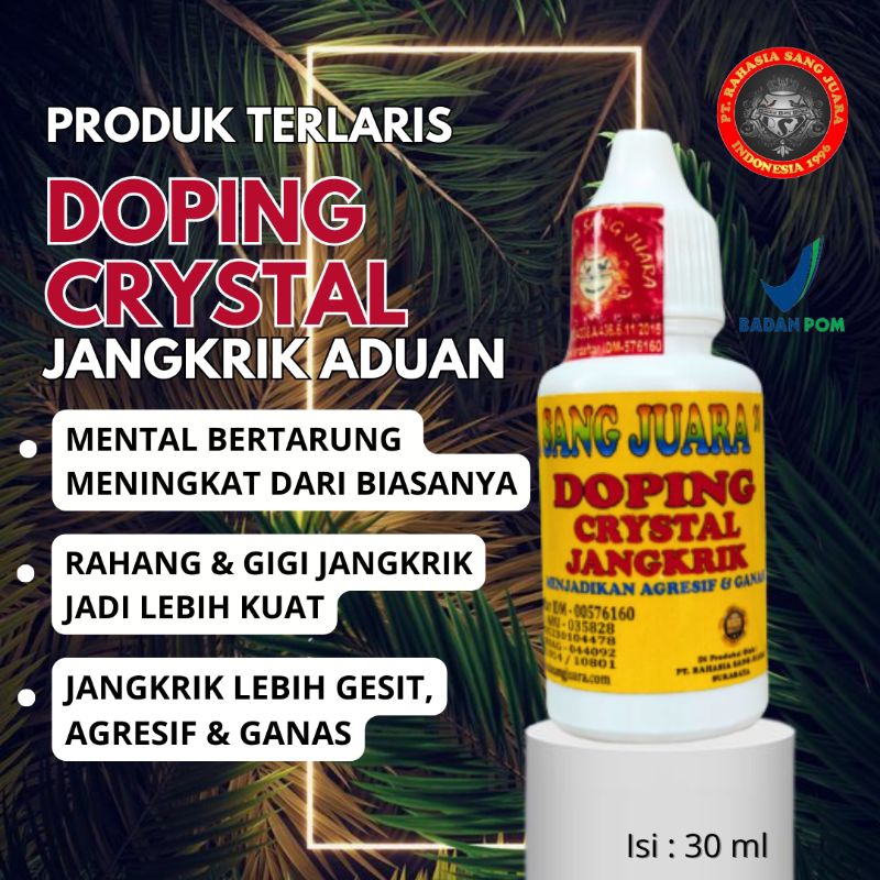 DOPING CRSYTAL JANGKRIK ADUAN FIGHTER AGRESIF || JANGKRIK ADUAN SUPER GANAS AGRESIF - Rahasia Sang J