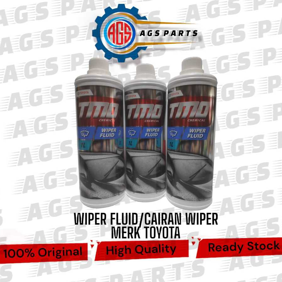 Air Cairan Wiper Fluid Mobil Pembersih Kaca Toyota TMO 1 Liter
