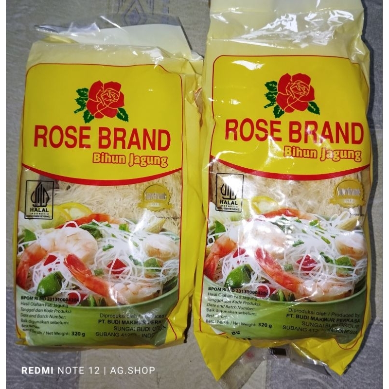 

Bihun Jagung RoseBrand 320gr