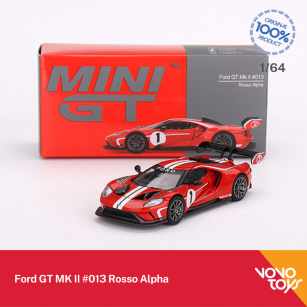 Unik MiniGT 603 Ford GT MK II #013 Rosso Alpha Mini GT Diskon